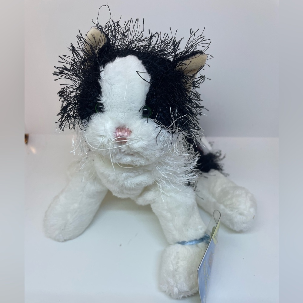 Webkins - Plush Black & White Kitten Stuffed Animal